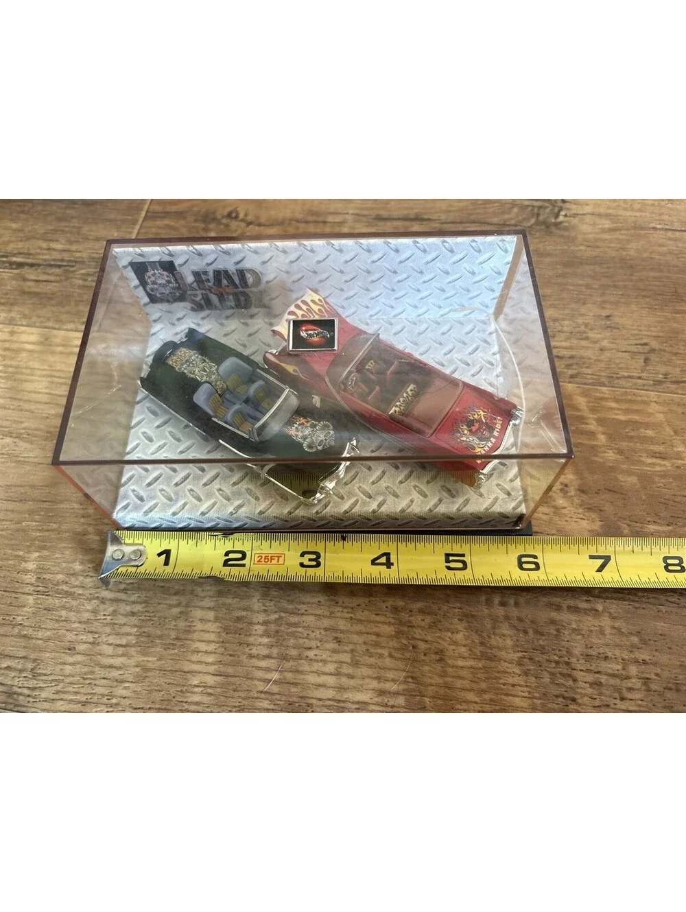 HOT WHEELS 1/64 LIMITED EDITION 2 CAR SET 100% LEAD SLEDZ